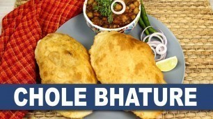 'Chole Bhature || Chole Bhature Recipe || How To Prepare Chole Bhature || Wirally Food'
