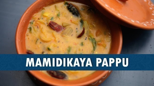'Mamidikaya Pappu || Raw Mango Dal || How to Cook Mango Dal || Wirally Food'