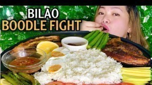 'BILAO BOODLE FIGHT MUKBANG | FILIPINO FOOD MUKBANG PHILIPPINES'