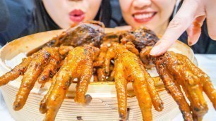 'WUHAN Street Food ASMR - Duck Head + SPICY Chicken Feet (NO TALKING!) - INSANE Chinese Street Food!'