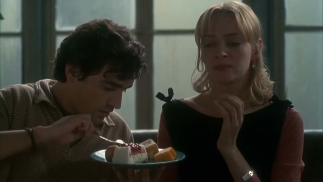 'Sex & Food in Cinema  Uma Thurman Eats an Entire Plate of Tempting Desserts (1996)'