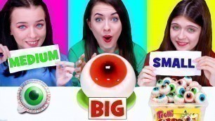 'ASMR Big, Medium and Small Plate Challenge by LiliBu #2'