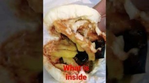 'Inside mushakel sandwich Filipino wants to try Arabic food.'