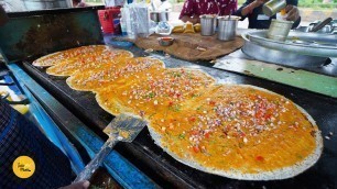 'Ultimate Huge Mysore Masala Dosa Making of Bhavnagar l Murali Madrasi Vangi l Gujarat Street Food'