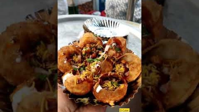 '7 Dahi Puri Srif ₹20 | Indian Street food | Doi Fuchka | #shorts #bengalistreetfood #golgappechaat'