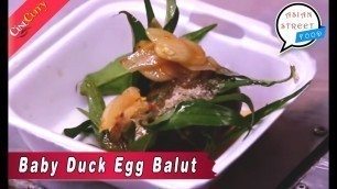 'Baby Duck Egg | Balut Recipe Asian Street Food'