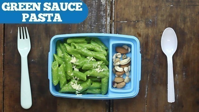 'Green Sauce Pasta Recipe | Easy homemade Green Sauce Pasta Recipe || Wirally Food'