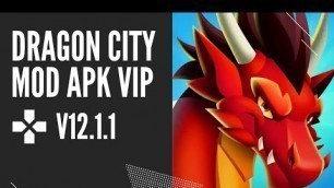 'DRAGON CITY MOD APK v12.1.1 HACK | UNLIMITED MONEY | DRAGON CITY MOD MENU UPDATE LATEST VERSION 2021'