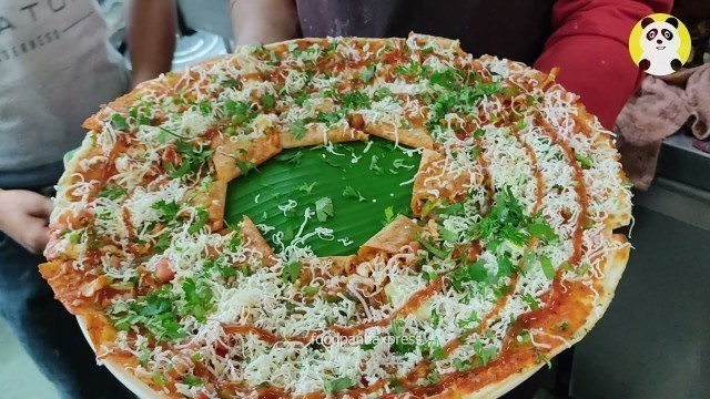 'PIZZA DOSA | पिज्जा दोसा | Indian Street Food | Mumbai Street Food'