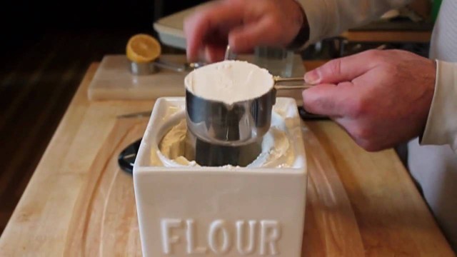 'Food Wishes Recipes - How to Measure Flour - Using a Digital Scale for Baking'