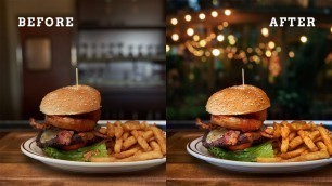 'How to edit and swap background for Food photography in Capture One and Photoshop?'