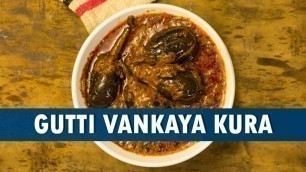 'Gutti Vankaya Kura || How To Prepare Gutti Vankaya Kura || Gutti Vankaya Kura Recipe || Wirally Food'