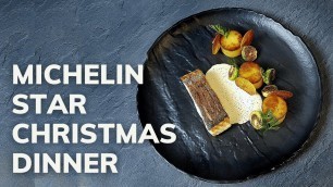 'Michelin star CHRISTMAS SALMON recipe (Fine Dining Ideas At Home)'