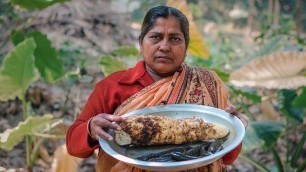 'Purple Yam & Small Fish Cooking Recipe by Village Food Factory'