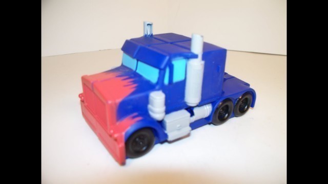 '2007 BURGER KING OPTIMUS PRIME TRANSFORMERS MOVIE FAST FOOD TOY REVIEW'