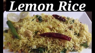 'Lemon Rice Easy Recipe By Mixed Food Tech'