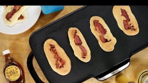 'How to Make Pancacon: Pancakes and Bacon! | Get the Dish'