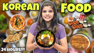 'I Only Ate KOREAN Food for 24Hours!! | Went Yummy | Jenni\'s Hacks'