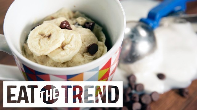 'How to Make Ice Cream Bread in the Microwave | Eat the Trend'