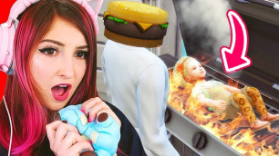 'Someone Recreated the BABY BBQ Mod for Sims 4'