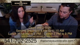'Honeysuckle Cafe serving dinner'