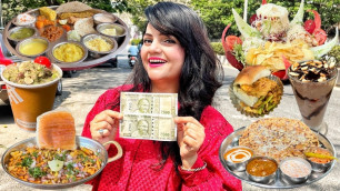 'Living on Rs 1000 for 24 HOURS Challenge | Pune Food Challenge'