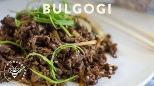 'Korean BULGOGI (BBQ Beef 불고기) Recipe | HONEYSUCKLE'