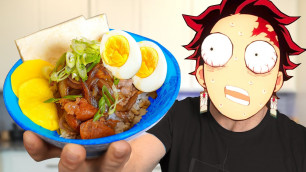 'I ONLY Ate Demon Slayer Food for 24 Hours'