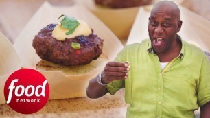 'Ainsley Cooks Mouthwatering Lamb Patties In Chargrilled Cassava | Ainsley\'s Market Menu'