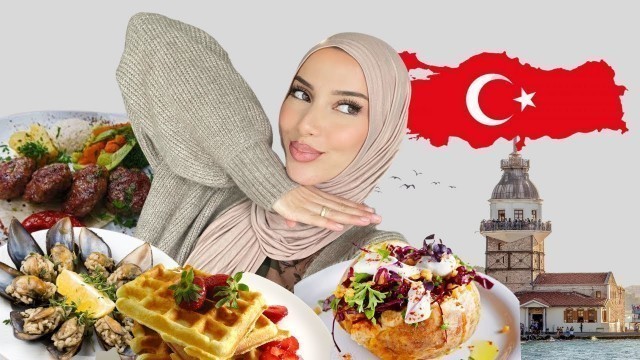'TRYING TURKISH STREET FOOD IN ISTANBUL | TURKISH SPEAKING CHALLENGE'