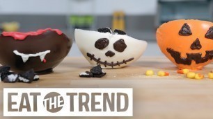 'Adorable Edible Halloween Inspired Chocolate Bowls | Eat The Trend'