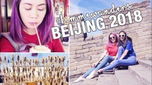'Beijing Travel Vlog: The Great Wall of China + Chinese Street Food | Kim Mendoza'