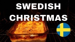 'SWEDISH CHRISTMAS FOOD - JANSSON FRESTELSE RECEPT - JANSSON\'S TEMPTATION RECIPE | EPISODE 1'