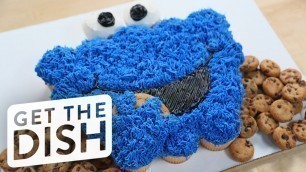 'Cookie Monster Pull-Apart Cake | Get the Dish'