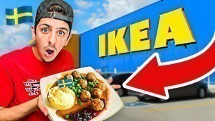 'I Ate ONLY IKEA Food for 24 Hours! **insane**'