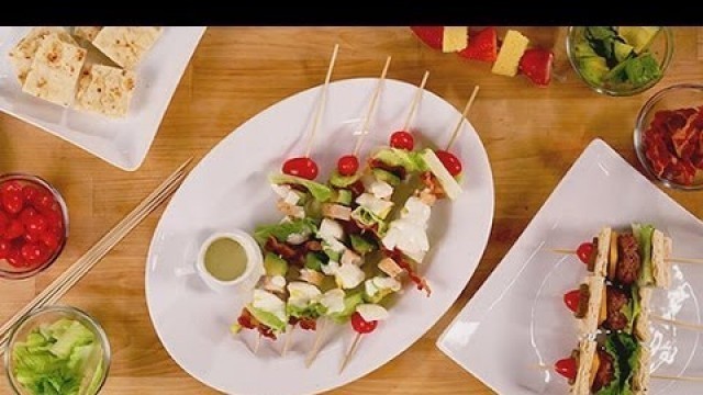 'How to Serve Your Entire Meal on a Stick | Party Skewer Recipes | POPSUGAR Cookbook'