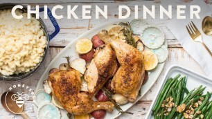 '1 Hour CHICKEN DINNER with Sides - Honeysuckle'