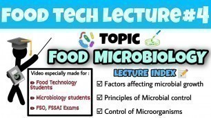 'FOOD MICROBIOLOGY