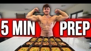 '5 MIN HIGH PROTEIN VEGAN MEAL PREP  | Quick & Delicious Meals'