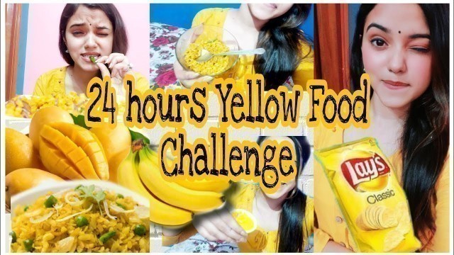 'I only ate YELLOW food for 24 hours 