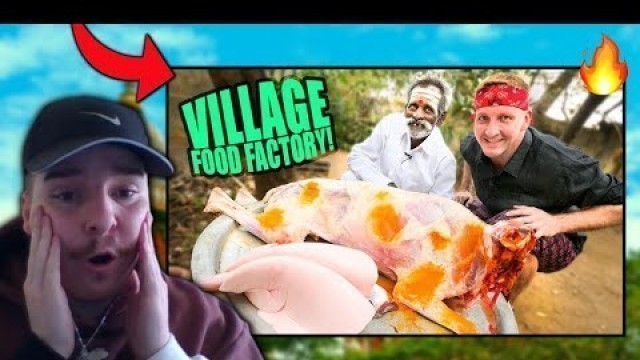 'Australian Reacts To: WHOLE INDIAN SHEEP CHUKKA w/ VILLAGE FOOD FACTORY!!!'