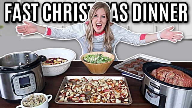 '6 of the EASIEST Christmas Dinner Recipe Ideas!'