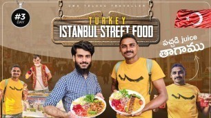 'Street Food in Istanbul Turkey 