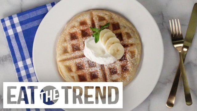 'How to Make One-Ingredient Puff Pastry Waffles | Eat the Trend'