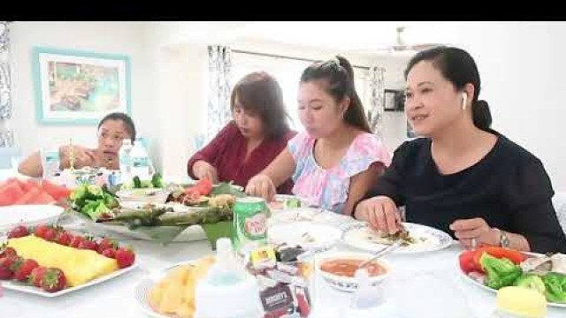 'PINOY FOODS MUKBANG WITH INDAY RONING AND MGA BISDAK |LATE UPLOAD |'