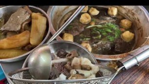 'Beef offal in Guangdong China #Chinese Street Food'