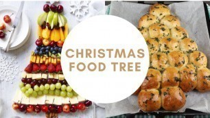 'CHRISTMAS FOOD TREE IDEAS'