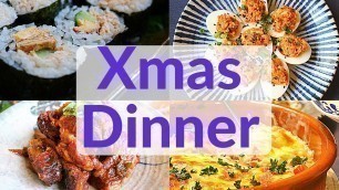 'JAPANESE HOLIDAY DINNER RECIPE/ 3 mains and 2 sides/ make christmas dinner in 3hours!/ Japanese food'
