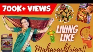 'Living Like Maharashtrian For 24 Hours | Most Awaited Challenge | Garima\'s Good Life 