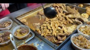 'Beef offal soup in Guangzhou China Street Food'